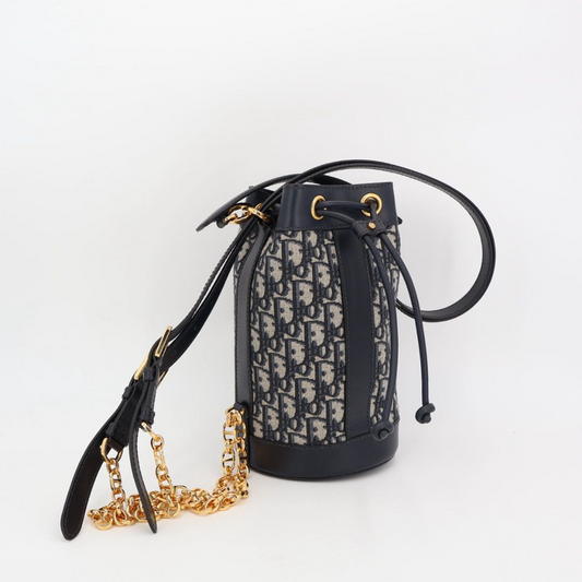 Christian DIOR Small Backpack Daypack Shoulder Handbag 3way