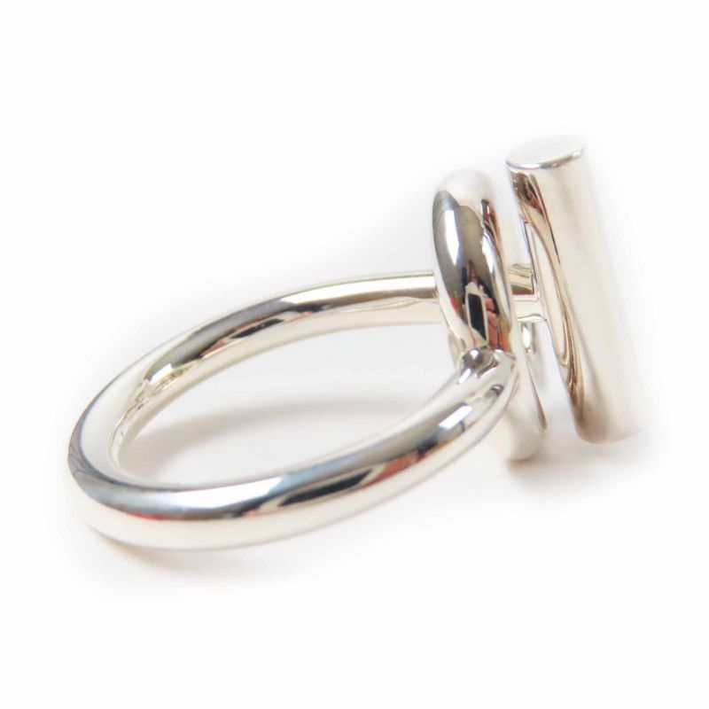 Hermes 2024 Echappee Ring - Ring Ag925 Silver #14 With Box Weight 10.1g Ladies