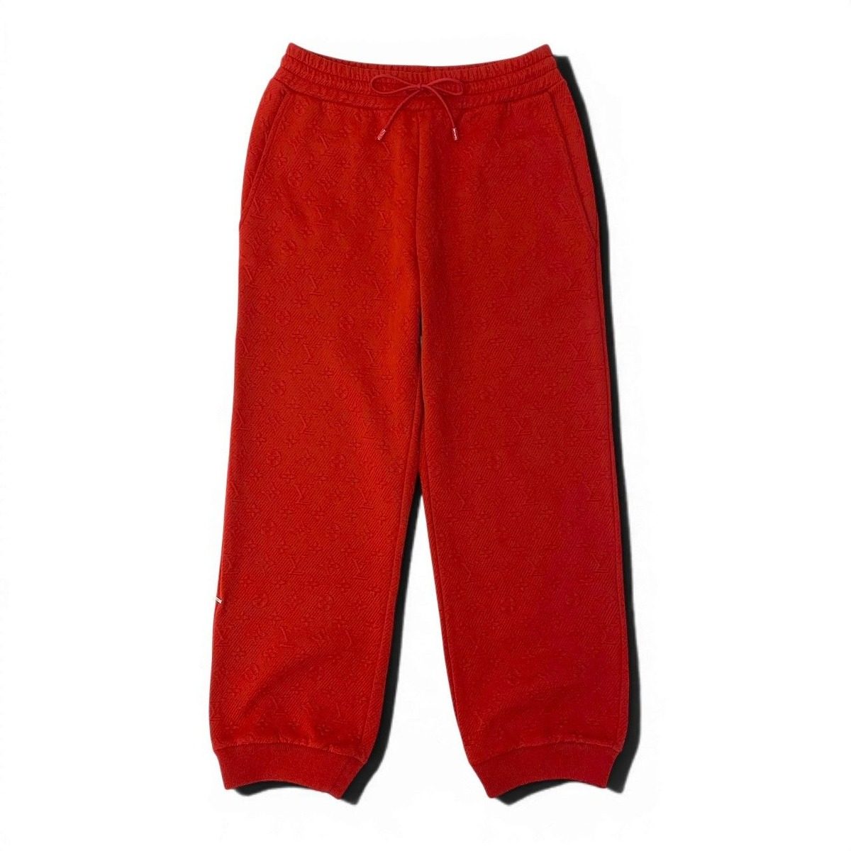 Louis Vuitton LV Monogram Joggers Pants M Red — view 2