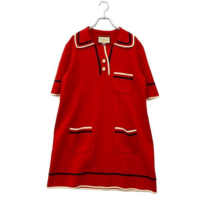 Gucci Short Sleeve Dress Polo Fine Cotton