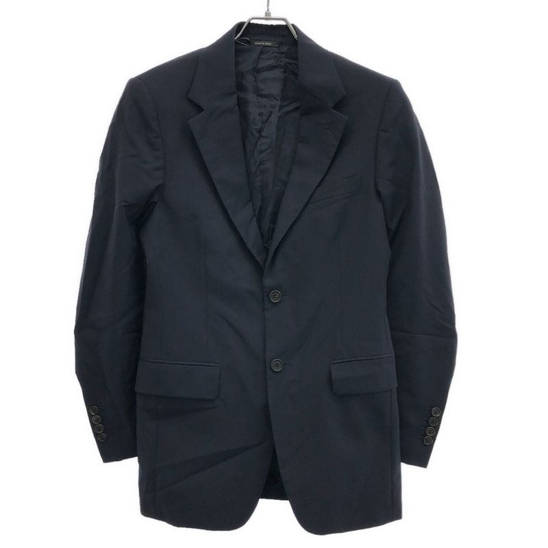 Prada Notched Lapel Wool 2 B Set-Up Suit Uaa365 Navy 44