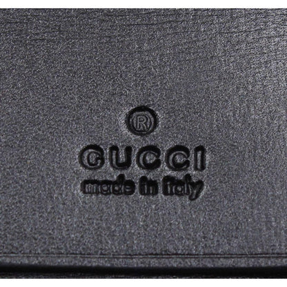 Gucci Interlocking Leather 6 Row Key Case Holder : Black — view 8