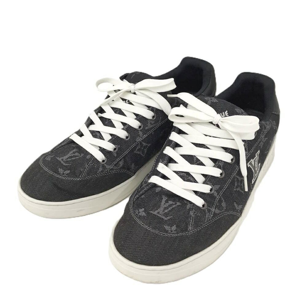 Louis Vuitton Resort Sneakers Denim Black