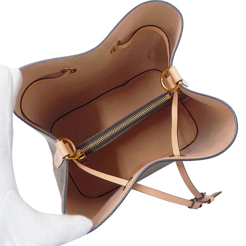 Louis Vuitton Bag Women's Brand Shoulder Bag Damier Canvas Neonoe Venus Brown