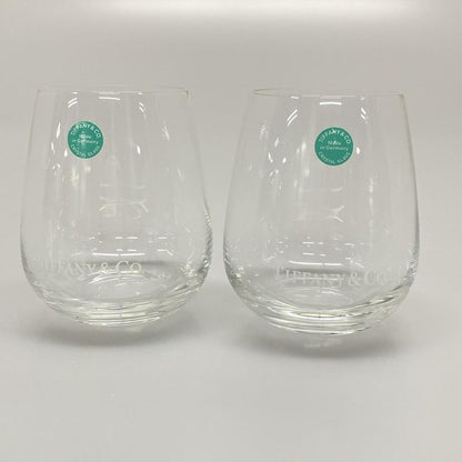 Tiffany & Co Tumbler Clear As Well As A Pair Of Glasses