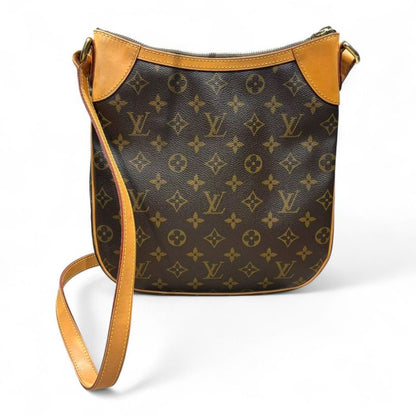 Louis Vuitton M56390 Odeon PM Ca4140 Unisex Brown FREE