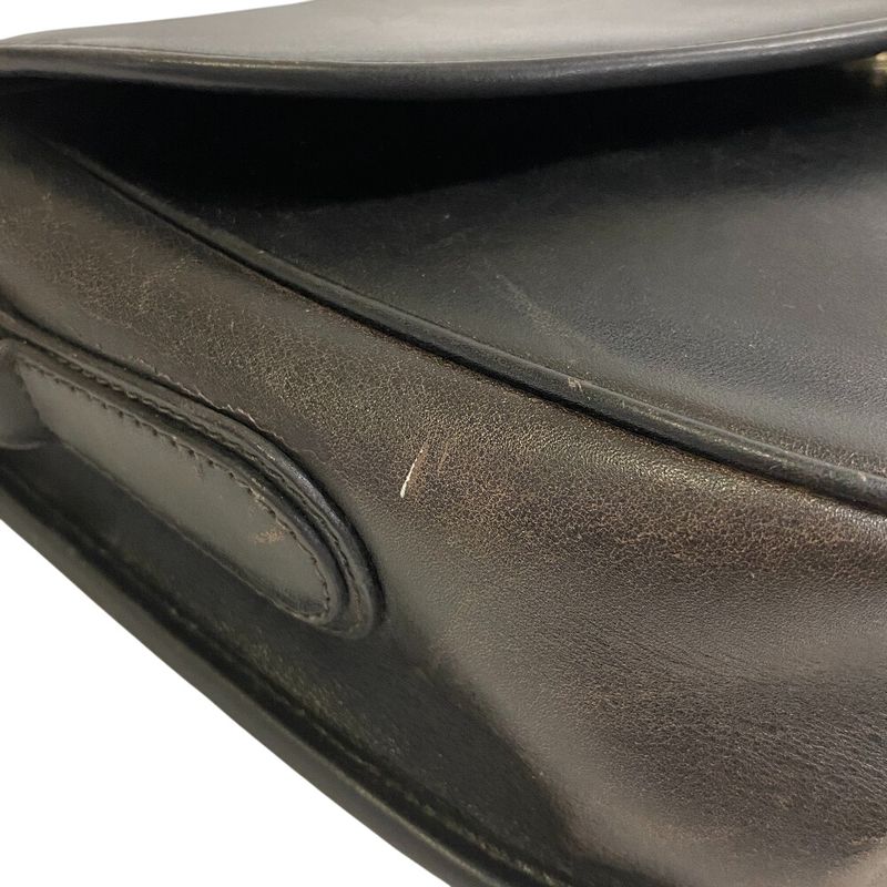 Celine Triomphe Macadam Pochette Vintage Crossbody Shoulder Bag Oblique