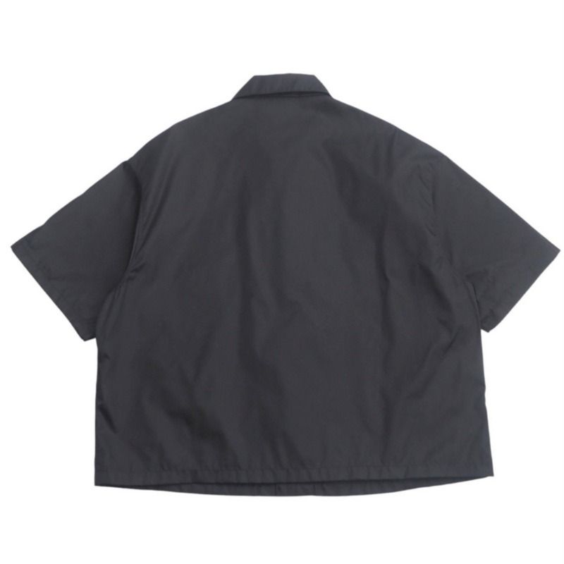 2024Prada Short Sleeve Shirt Size M (180 96A) Re-nylon Triangle Logo Triangle