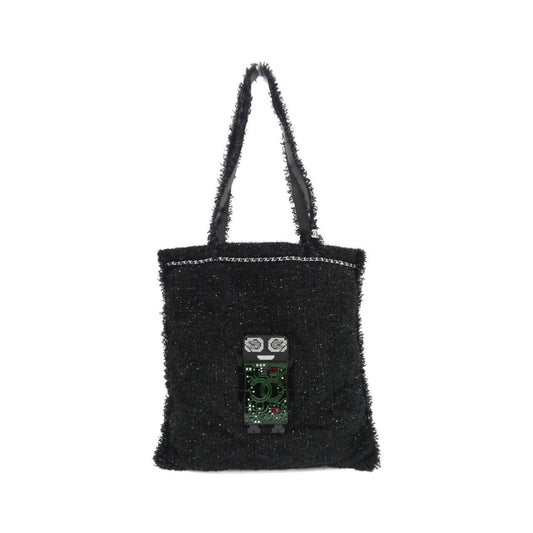 Chanel Bag Tweed Black