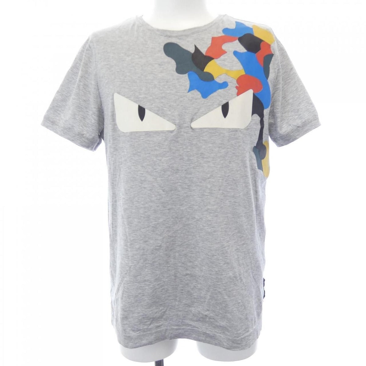 Fendi 44K T-Shirt Gray 46