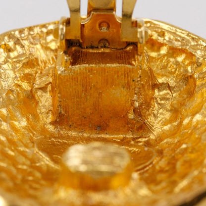 Chanel Coco Mark Vintage Gold Plated Ladies 23.2g Earring