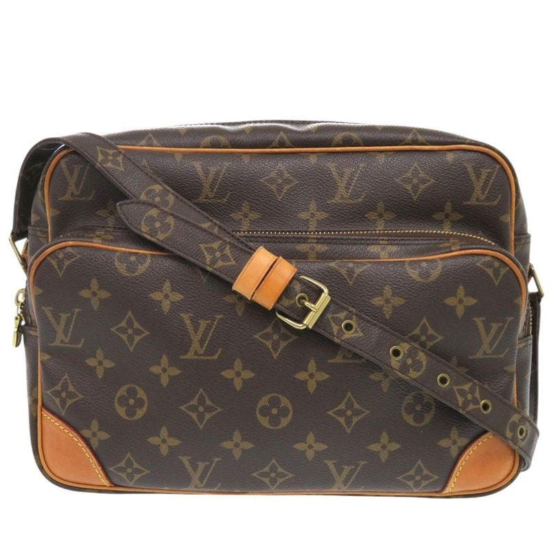 Louis Vuitton Nile Monogram Brown Shoulder Bag 0392