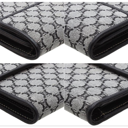 Celine Macadam Pattern Canvas Trifold Wallet — view 6