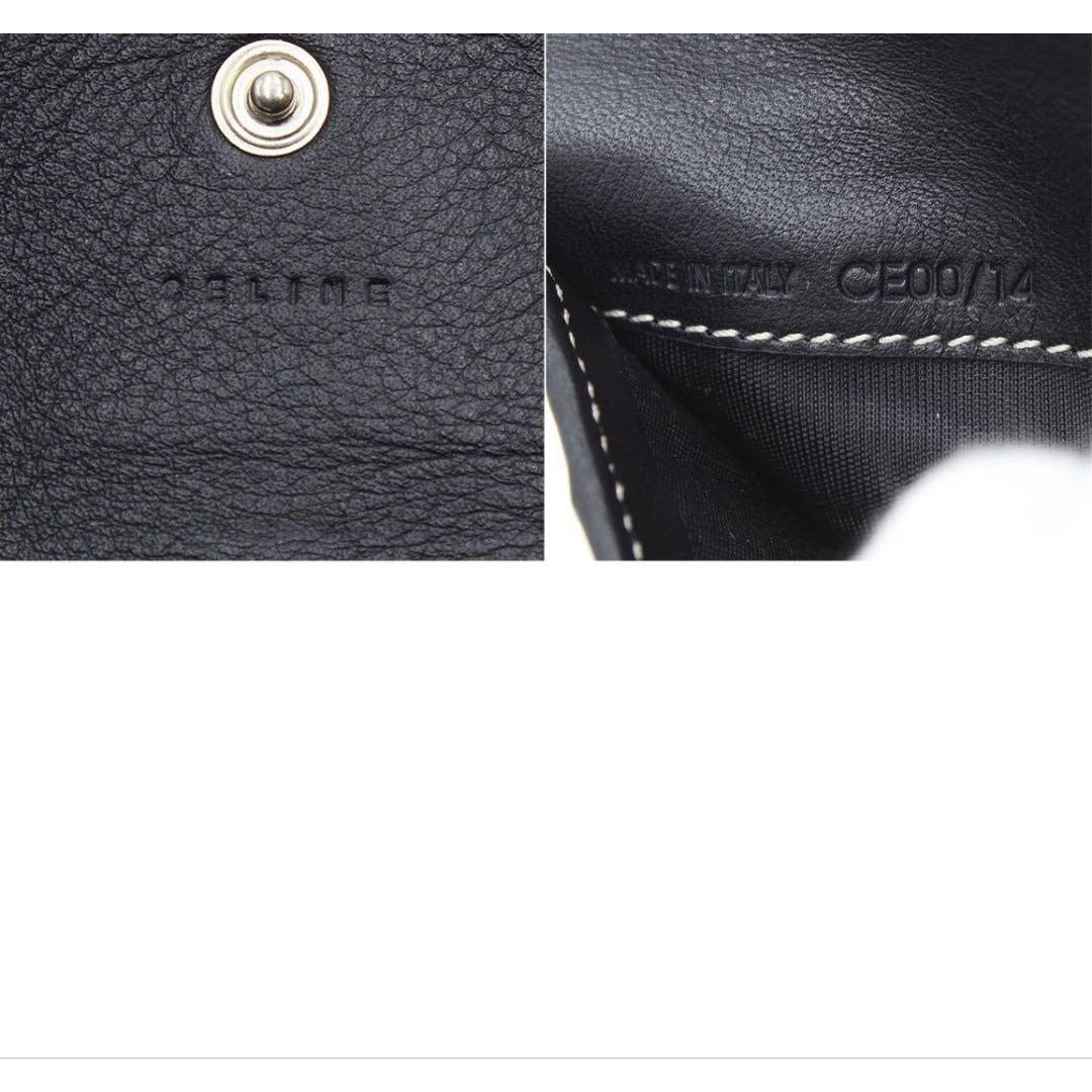 Celine Macadam Pattern Canvas Trifold Wallet — view 10