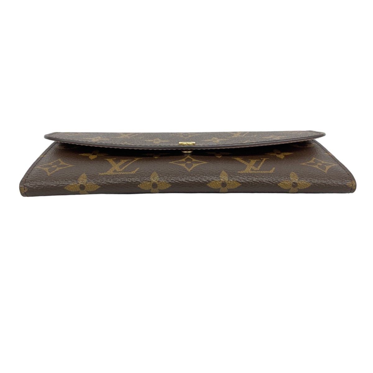 Louis Vuitton Wallet Monogram Portefeuille Emily Brown Rose Velours — view 2