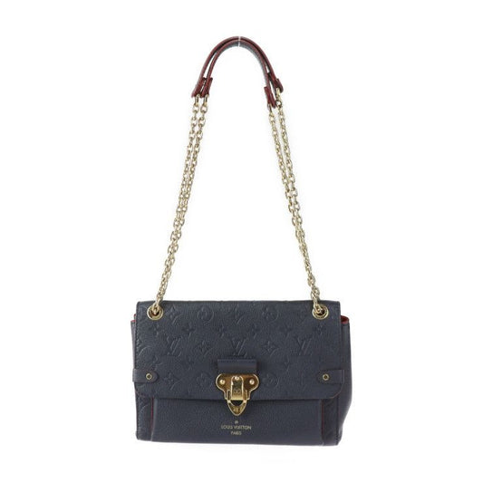 Louis Vuitton Vavin PM Shoulder Bag Leather Marine Rouge Gold Hardware