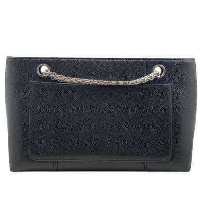 Chanel Women's Chain Turnlock Caviar Skin Shoulder Bag Ws8218 Black