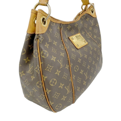 Louis Vuitton Shoulder Bag Monogram Galleria PM Brown — view 2