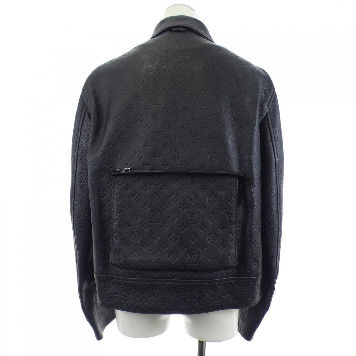 Louis Vuitton Monogram Embossed Utility Jacket Leather — view 2