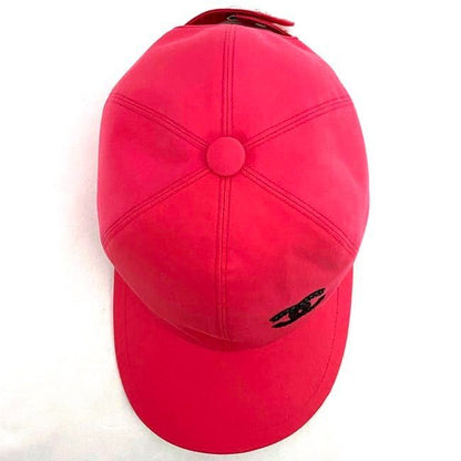 Chanel Cap Pink Coco Mark Hat 100% Cotton