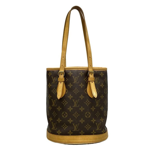 Louis Vuitton Shoulder Bag Monogram Petit Bucket M42238 -