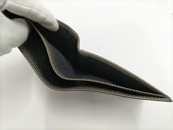 Gucci Bifold Wallet GG Imprime Metallic Khaki 224122