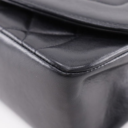 Chanel Diana 22 Chain Shoulder Matelasse Vintage A01164 Lambskin Black Ladies