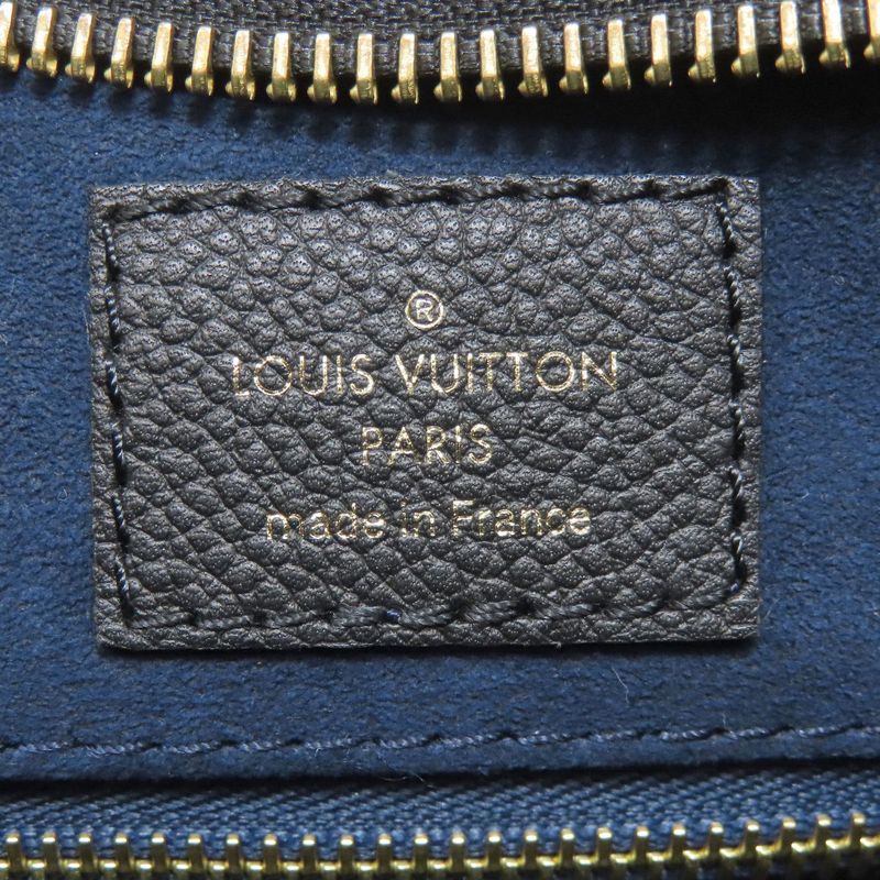 Louis Vuitton M46288 Carryall Zip NM PM Shoulder Bag Empreinte Women