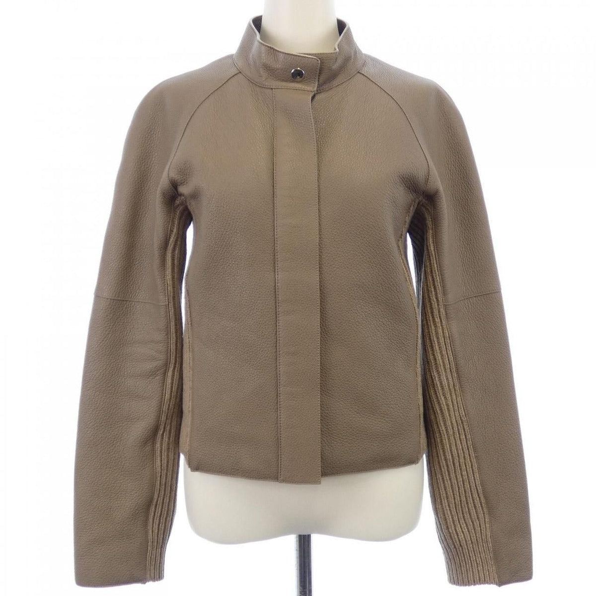 Hermes Leather Jacket Cashmere