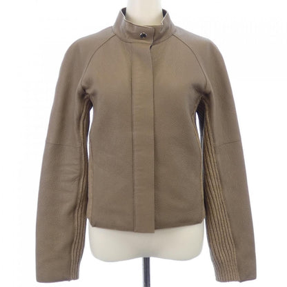 Hermes Leather Jacket Cashmere