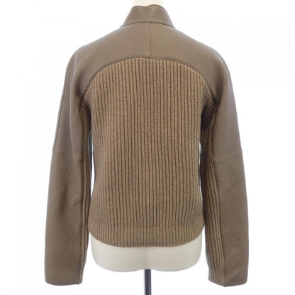 Hermes Leather Jacket Cashmere — view 2