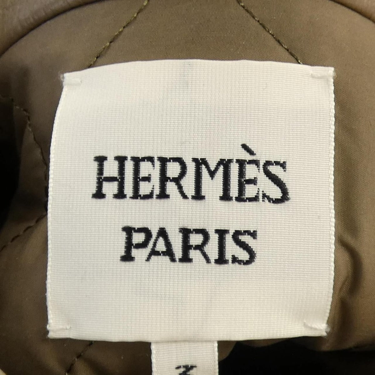 Hermes Leather Jacket Cashmere — view 4
