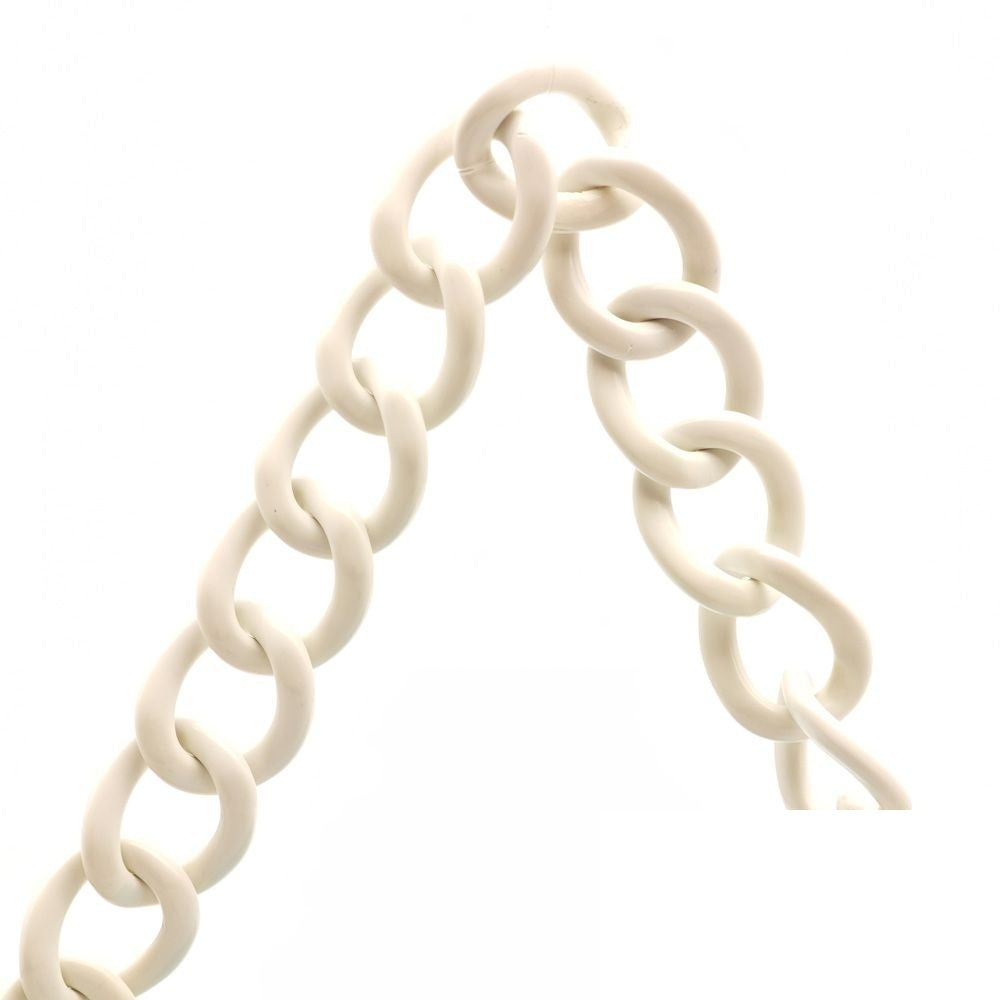Chanel Pile CC Logo Plastic Chain Shoulder Bag