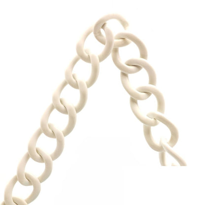 Chanel Pile CC Logo Plastic Chain Shoulder Bag