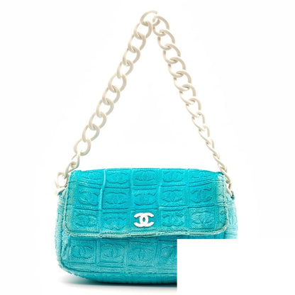 Chanel Pile CC Logo Plastic Chain Shoulder Bag