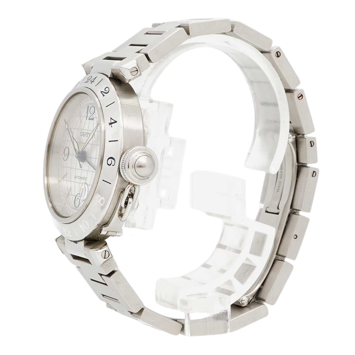Cartier Pasha C Meridian Silver Dial Watch Boys — view 2