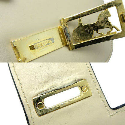 Celine Shoulder Horse Carriage Ivory Bag