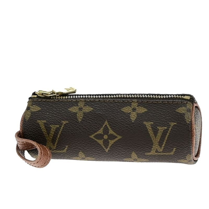 Louis Vuitton Golf Ball Case Monogram Brown 60 Bs175