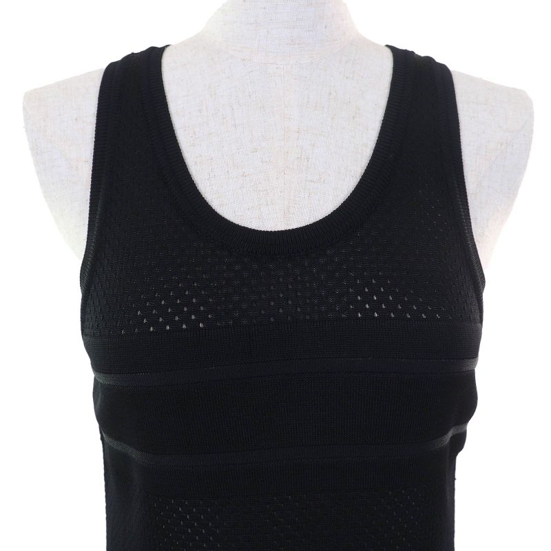 Christian DIOR 2021 114t42am531 Back Logo Mesh Design Tank Top Sleeveless Top