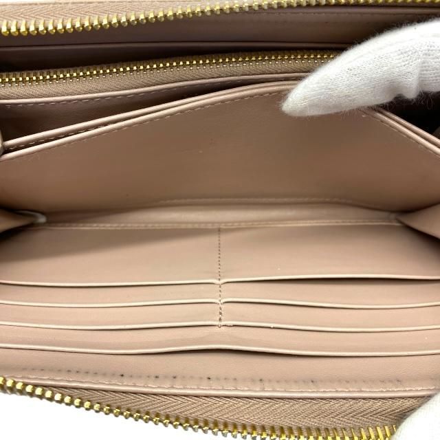 Prada 1ml506 Long Wallet Long Wallet Round Zipper Zip Wallet Triangle Logo