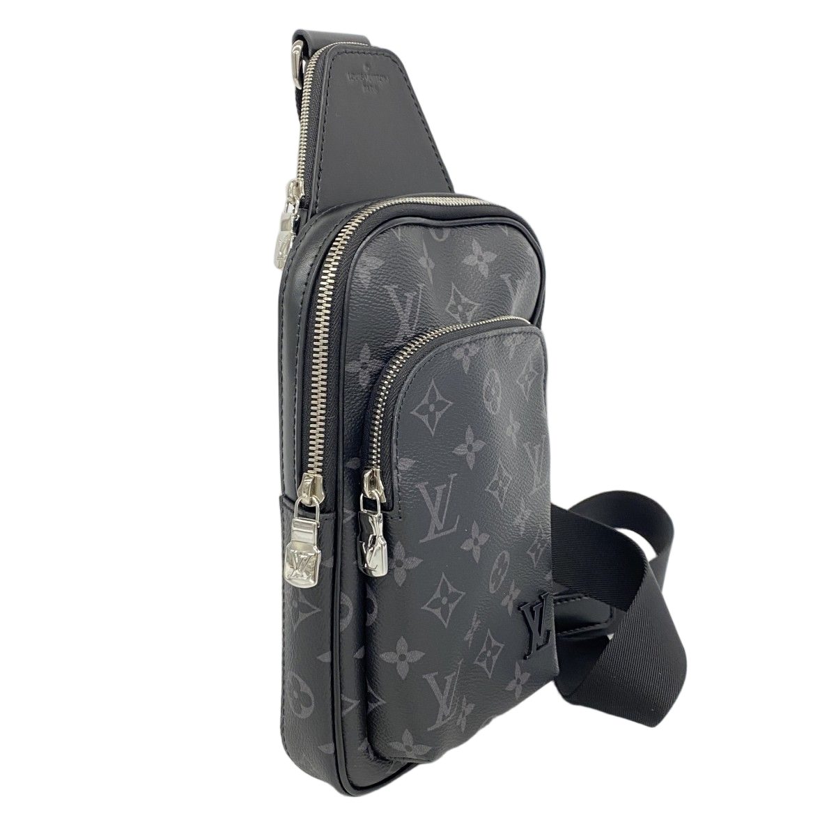 Louis Vuitton Belt Bag Monogram Eclipse Avenue PM Black — view 2