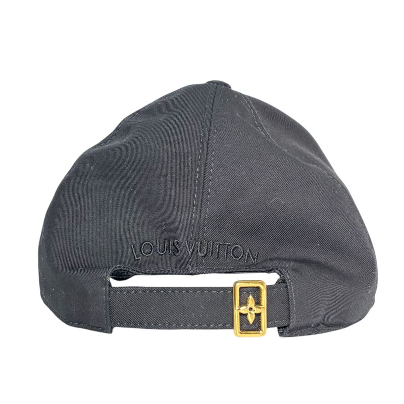 Louis Vuitton Cap LV Filigram Monogram Shape Number: M7293l Black Production