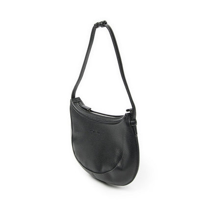 Loewe Vintage Round Hobo Black Grain Calfskin Leather — view 2
