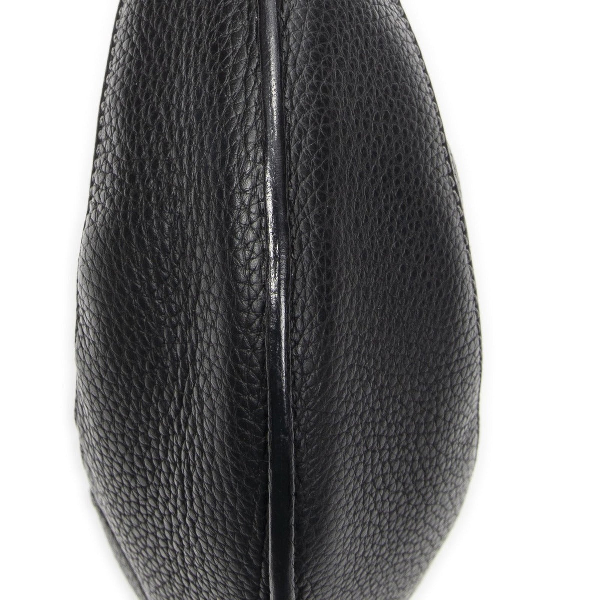 Loewe Vintage Round Hobo Black Grain Calfskin Leather — view 7