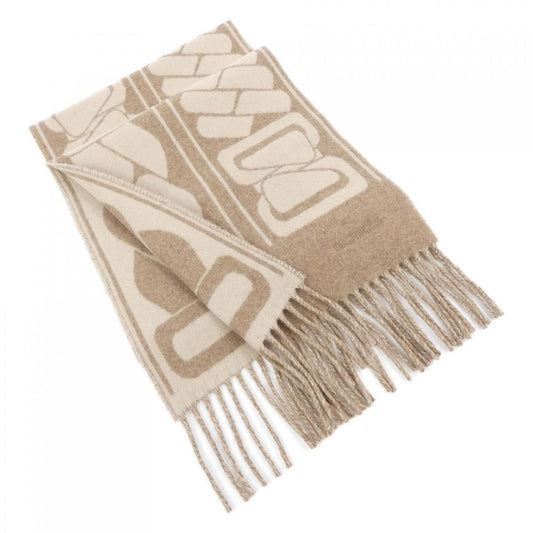 Hermes Scarf Cashmere Brown
