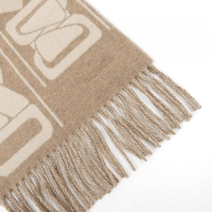 Hermes Scarf Cashmere Brown — view 2