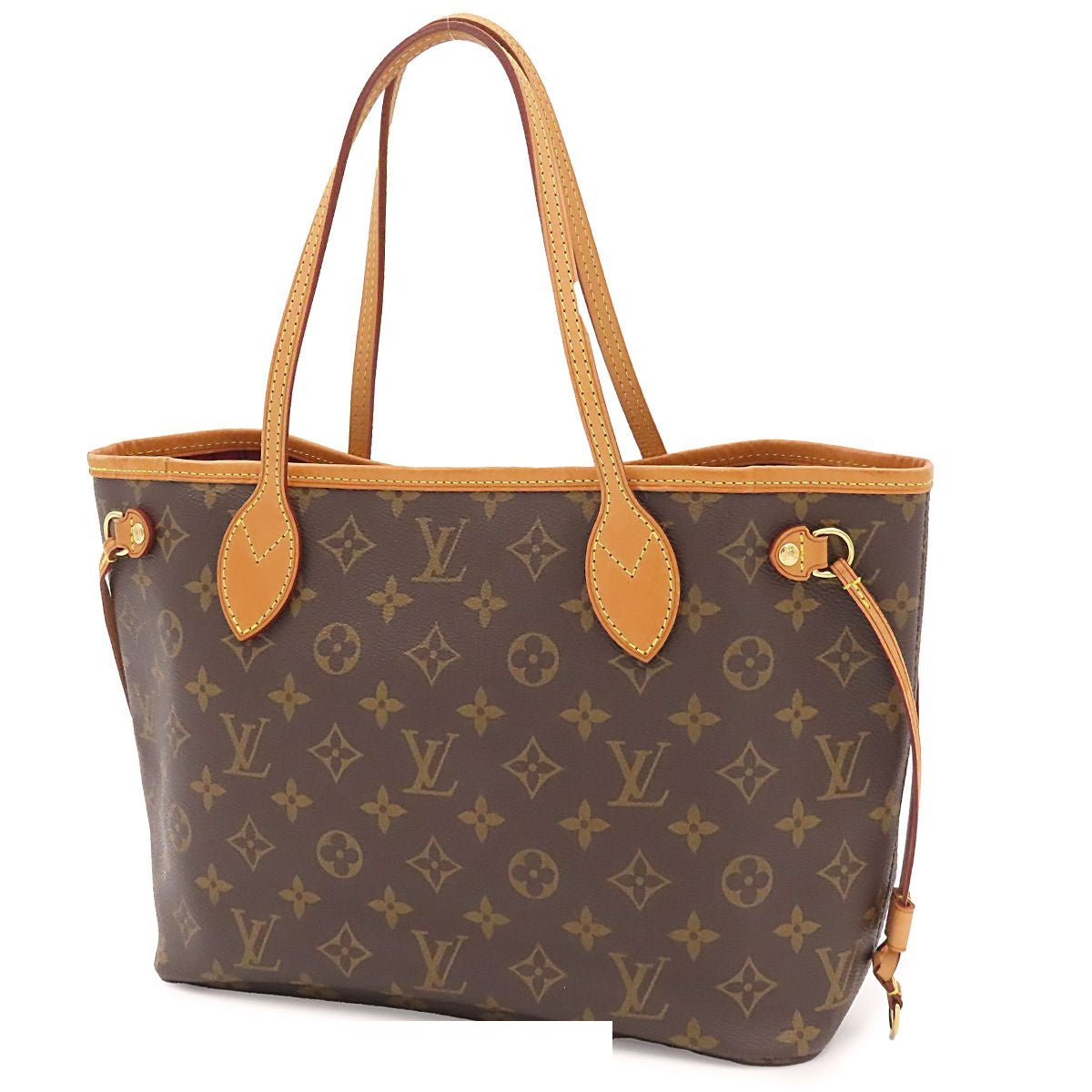 Louis Vuitton Neverfull PM Brown Monogram Canvas Tote Bag — view 2