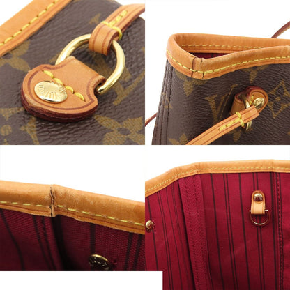 Louis Vuitton Neverfull PM Brown Monogram Canvas Tote Bag — view 7