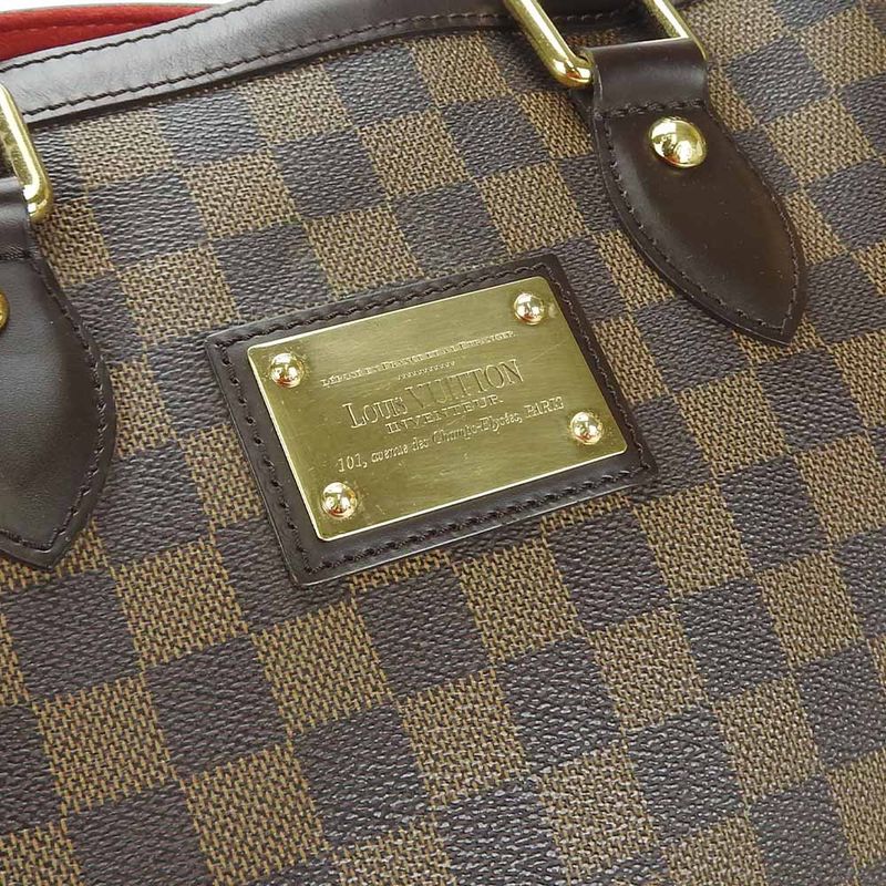 Louis Vuitton Tote Bag Hampstead PM N51205 Damier Canvas Brown - Shoulder Women