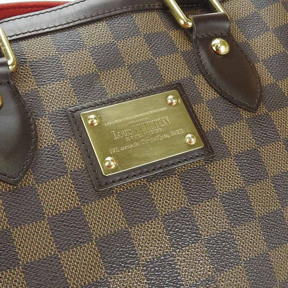 Louis Vuitton Tote Bag Hampstead PM N51205 Damier Canvas Brown - Shoulder Women